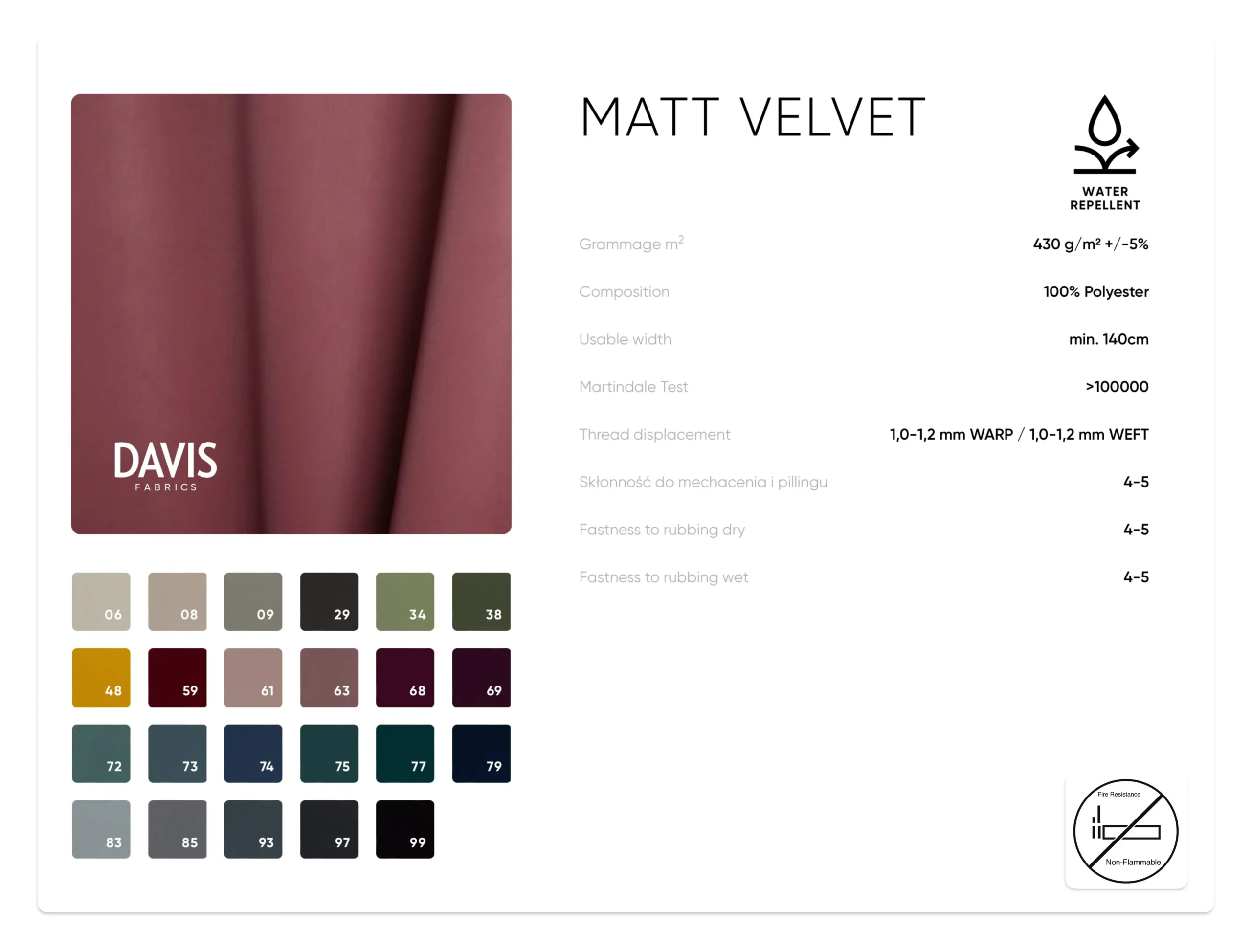 VELVET MATT