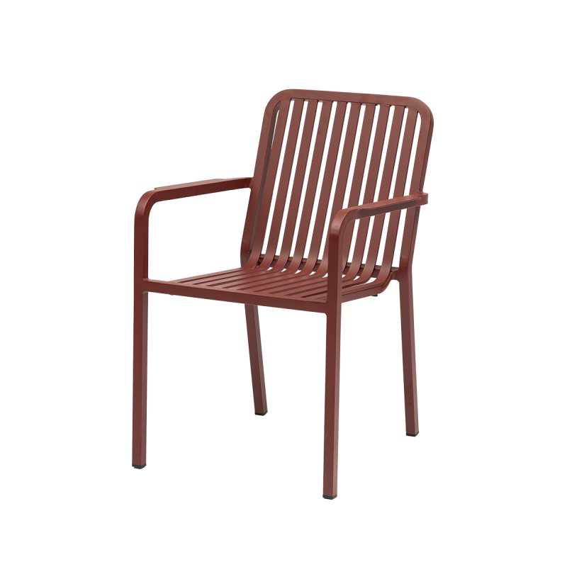 aluminum chair purezza red
