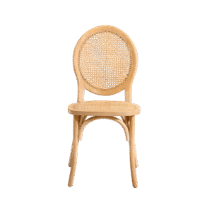 medinė vestuvinė kėdė detalė