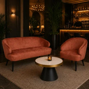 Lounge krėslas MARGARITA Varinis