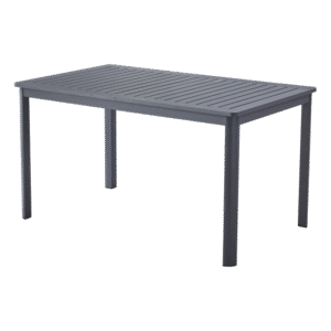 Lauko stalas Terrazza 140×85 tamsiai pilkas