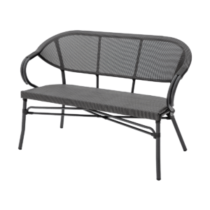 Lauko suolas Camillo Bench juodai grafitinis