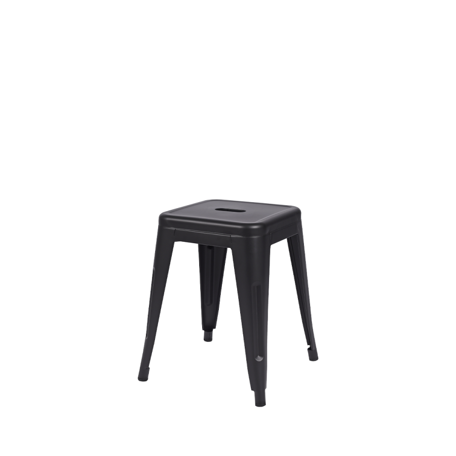 Lauko taburetė Paris Outdoor juoda matinė vaizdas