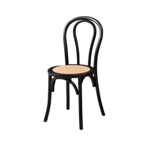 Medinė kėdė Monet Wood juoda