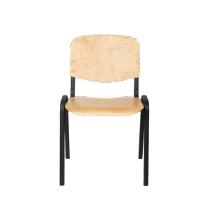 Konferencinė kėdė Iso Wood juoda