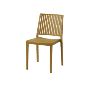 Kavinės kėdė Gomera Stripes gintaro