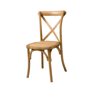 Medinė kėdė Cross-Back Šviesi