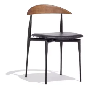 Restorano kėdė Nordic paminkštinta, metalinė