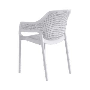 Plastikinė kėdė Aero baltos spalvos - detalė 3