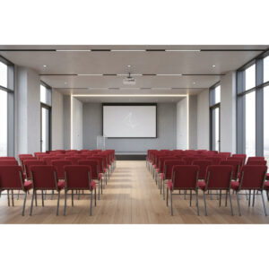 Konferencinė kėdė Ambassador raudona - detalė 8