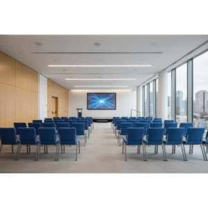 Konferencinė kėdė Ambassador tamsiai mėlyna - detalė 8