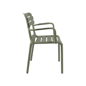Plastikinė kėdė Velo žalia - detalė 3