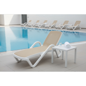 Plastikinis gultas Marina smėlio spalvos - detalė 13