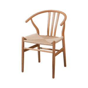Medinė kėdė Wishbone Natūrali