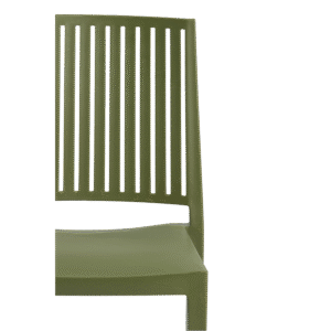 Kavinės kėdė Gomera Stripes gintaro