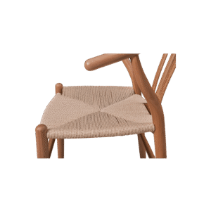 Medinė kėdė Wishbone Natūrali