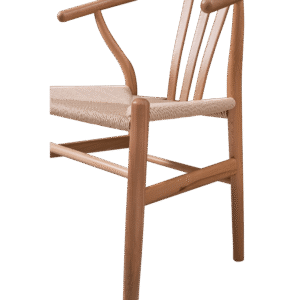 Medinė kėdė Wishbone Natūrali